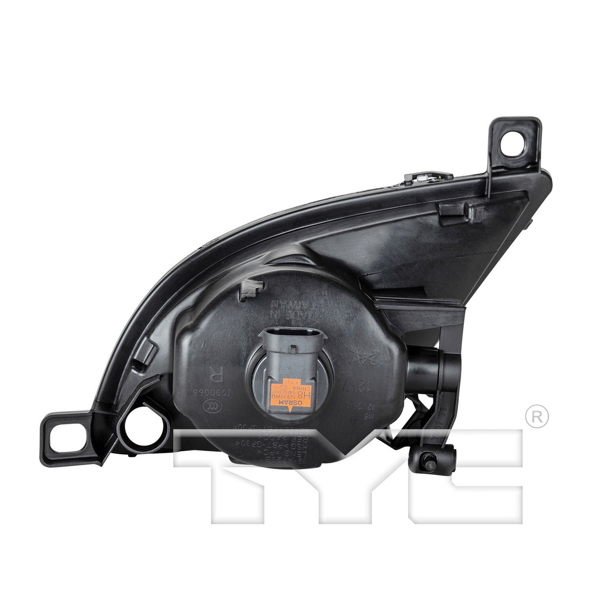 TYC Fog Light Assembly 19-0729-00