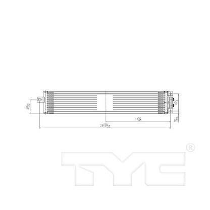 TYC Automatic Transmission Oil Cooler 19081