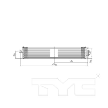 TYC Automatic Transmission Oil Cooler 19081