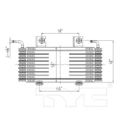 TYC Automatic Transmission Oil Cooler 19132