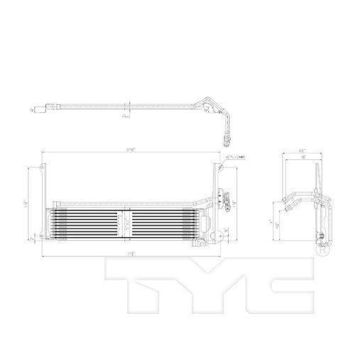 TYC Automatic Transmission Oil Cooler 19138