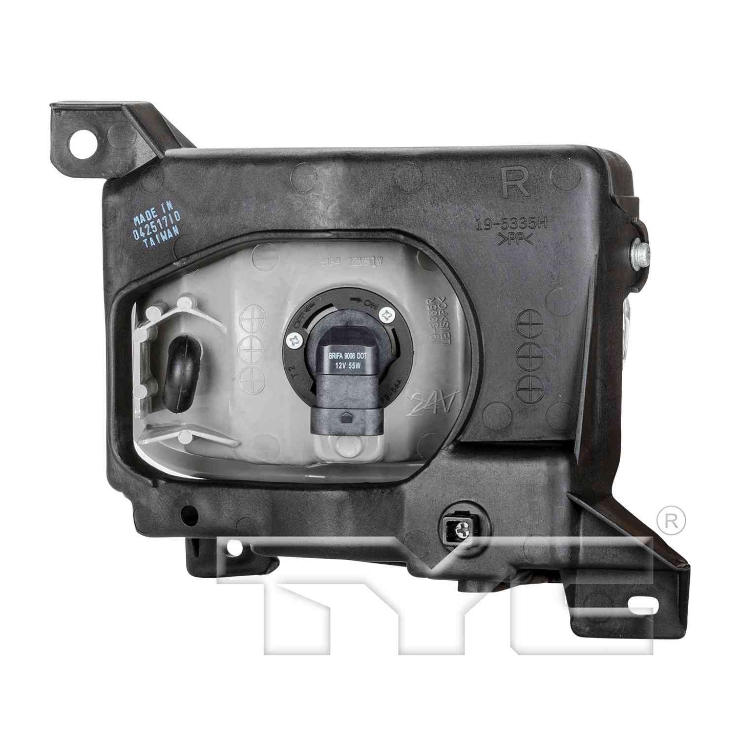 TYC Fog Light Assembly 19-5335-00
