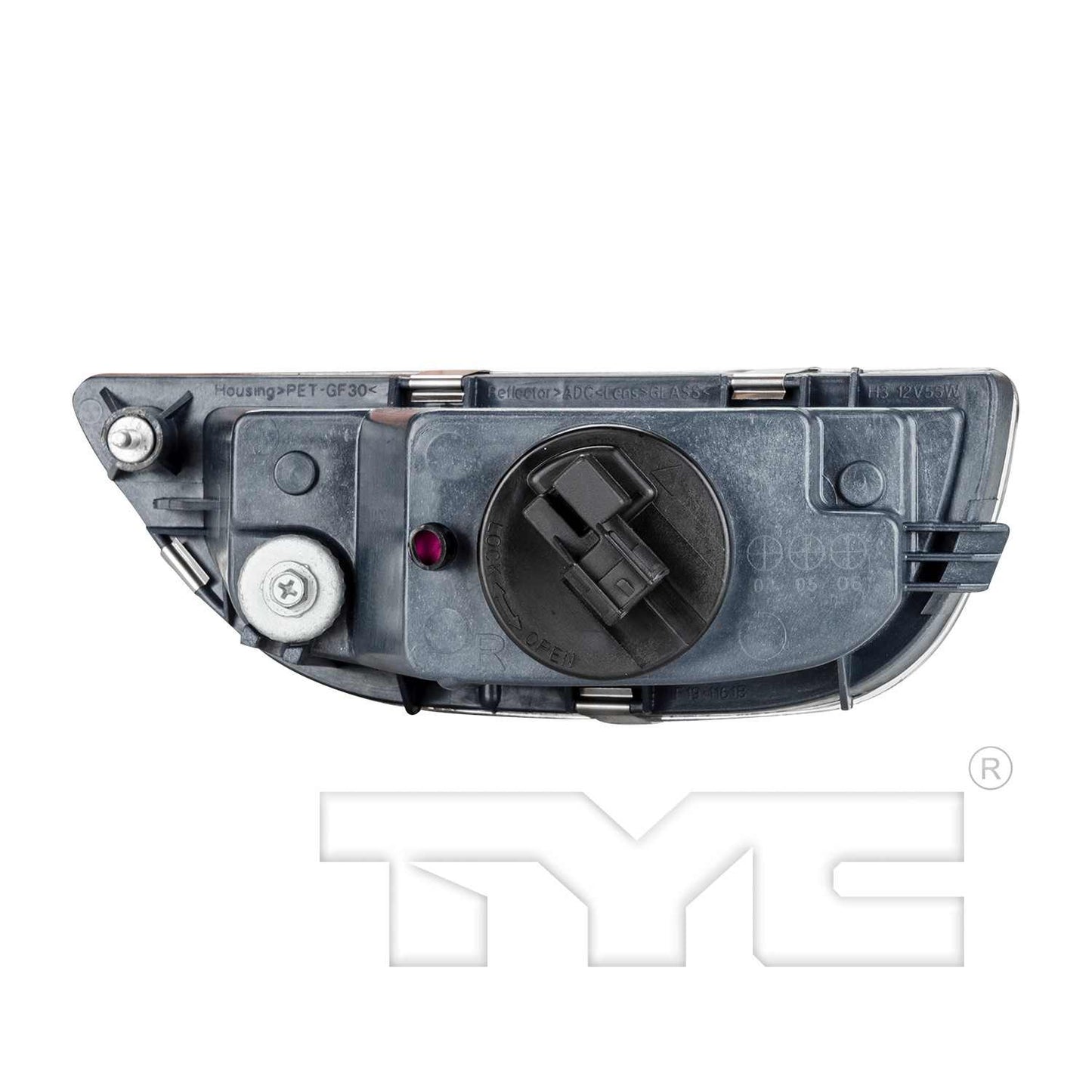 TYC Fog Light Assembly 19-5607-00