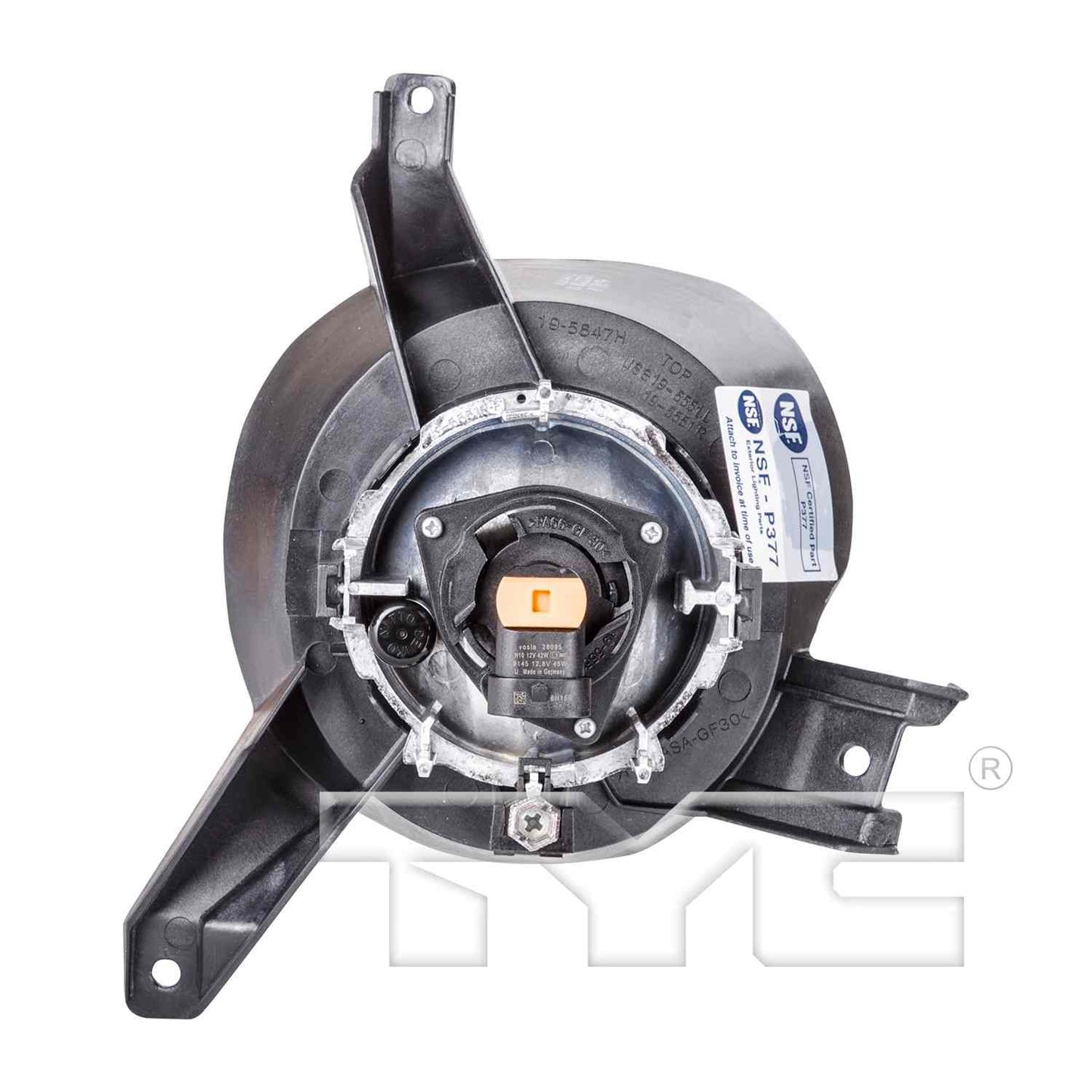 TYC Fog Light Assembly 19-5647-00