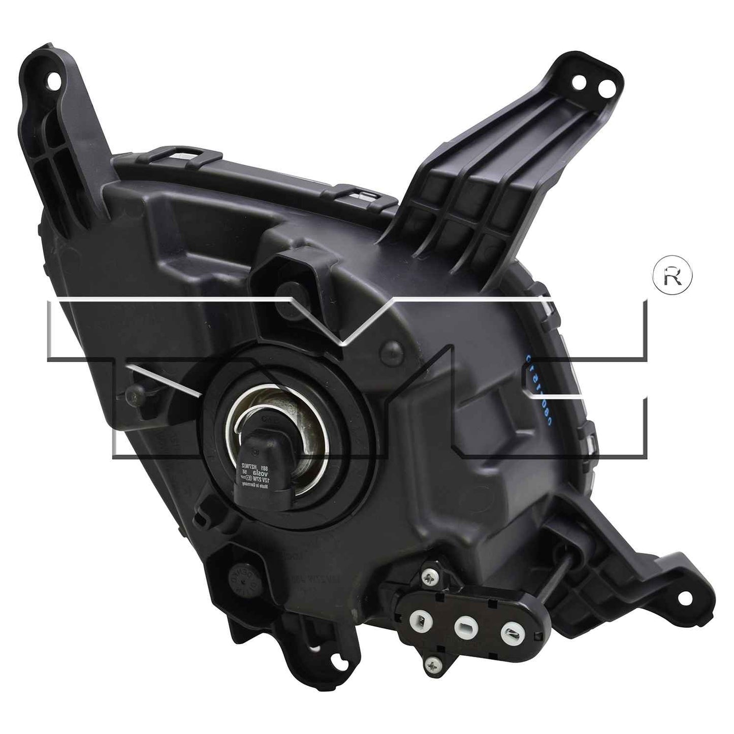 TYC Fog Light Assembly 19-6128-00-1