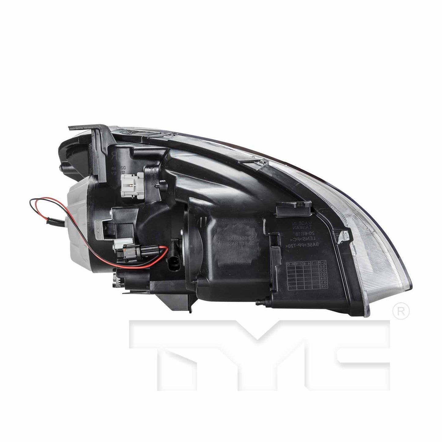 TYC Headlight Assembly 20-6112-00