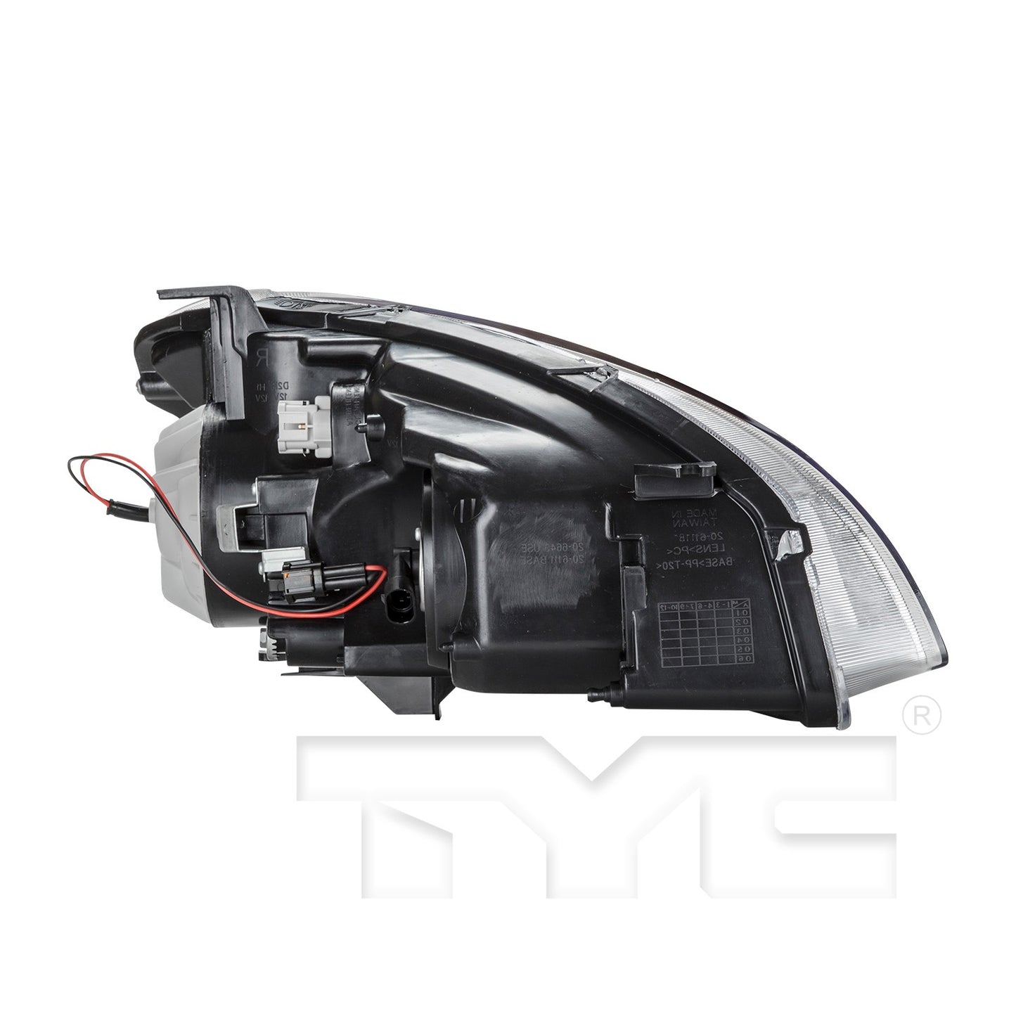 TYC Headlight Assembly 20-6112-00