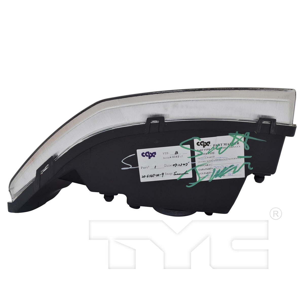 TYC Headlight Assembly 20-6367-00-9