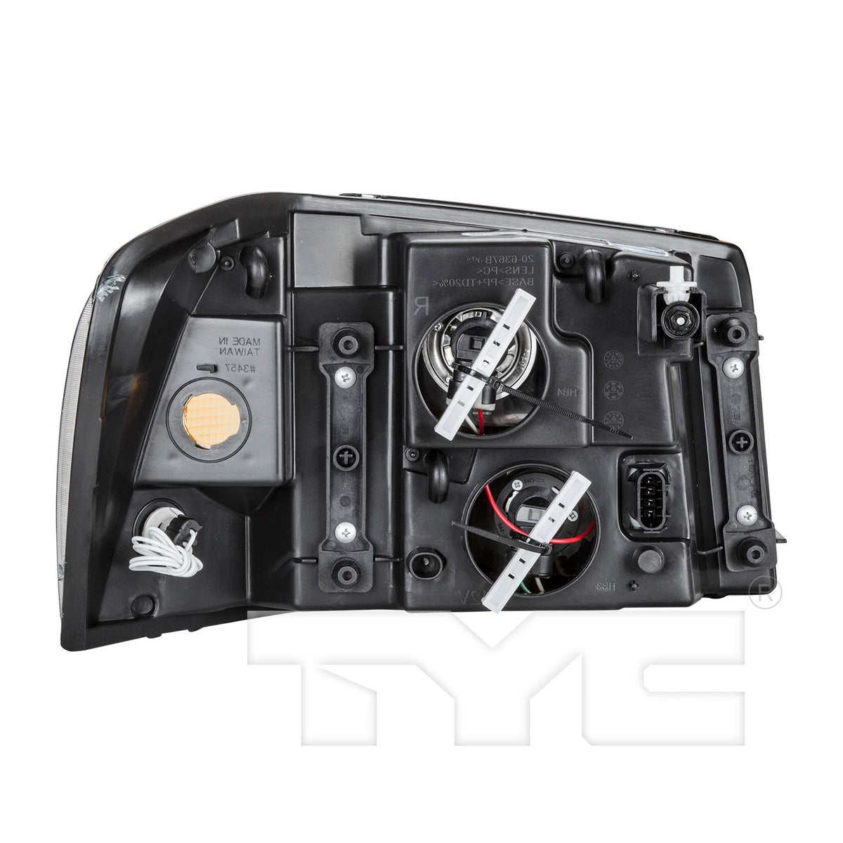 TYC Headlight Assembly 20-6368-00