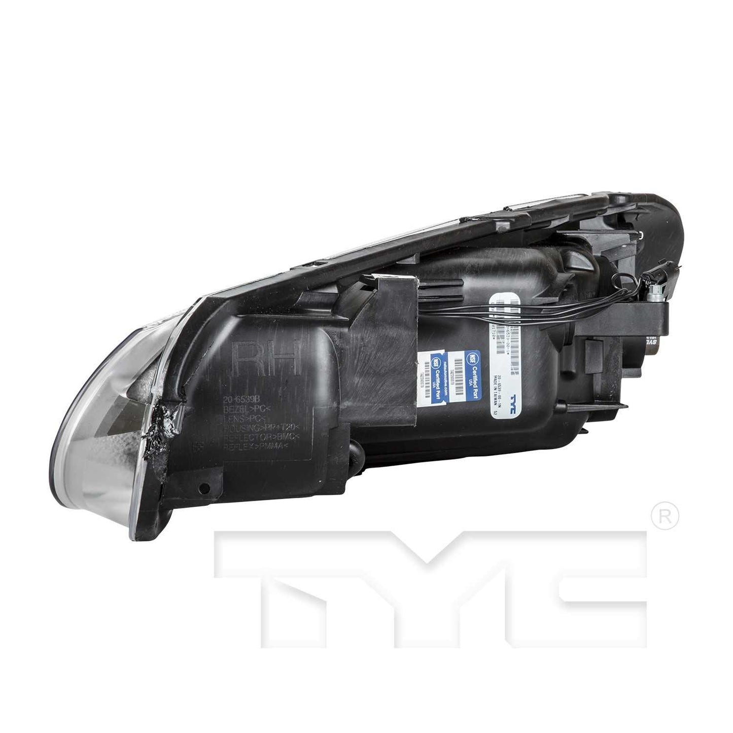 TYC Headlight Assembly 20-6539-00