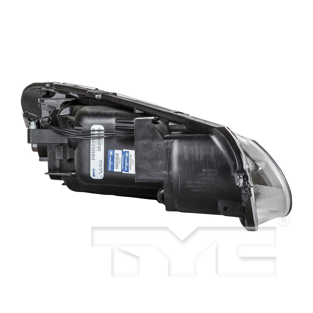 TYC Headlight Assembly 20-6540-00