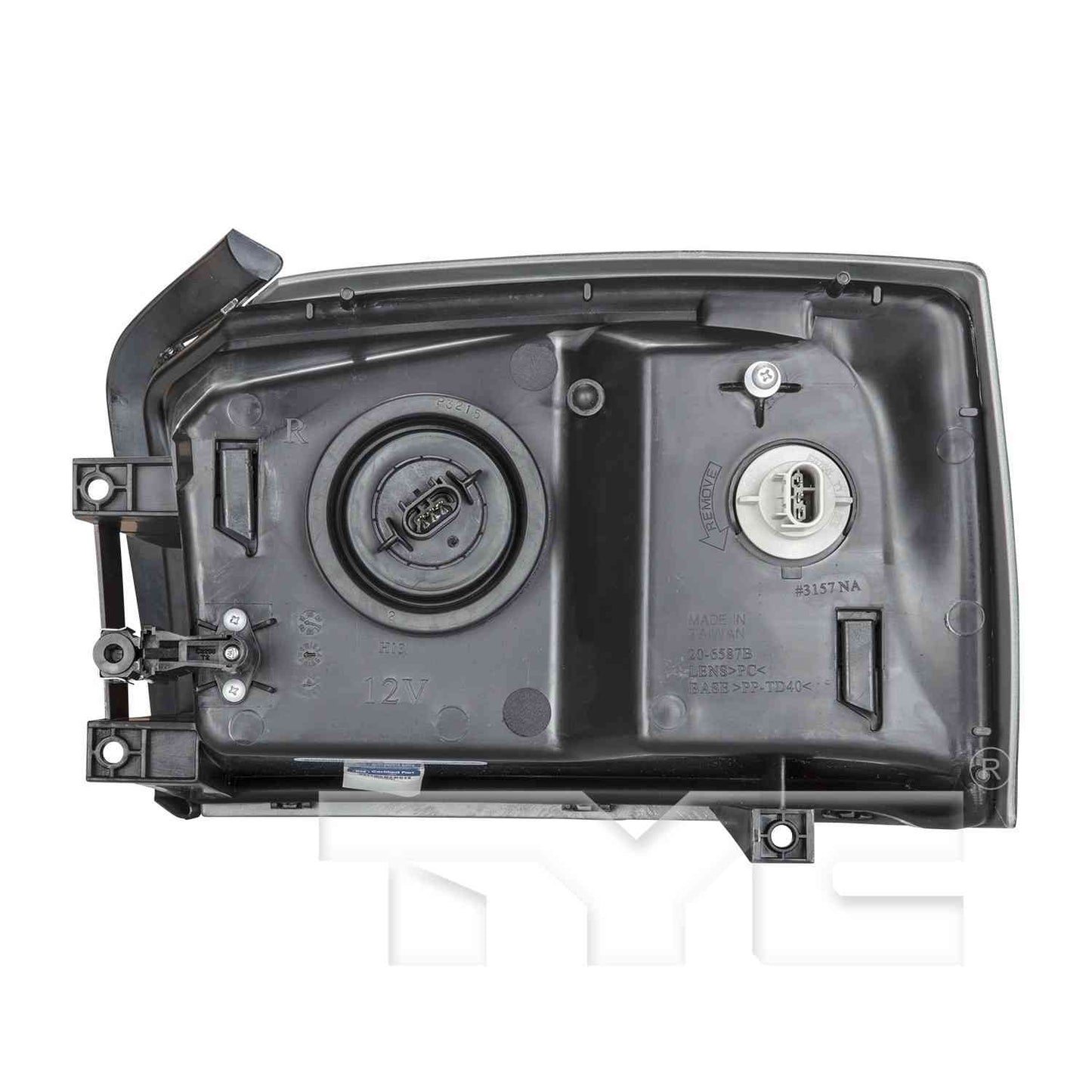 TYC Headlight Assembly 20-6587-00