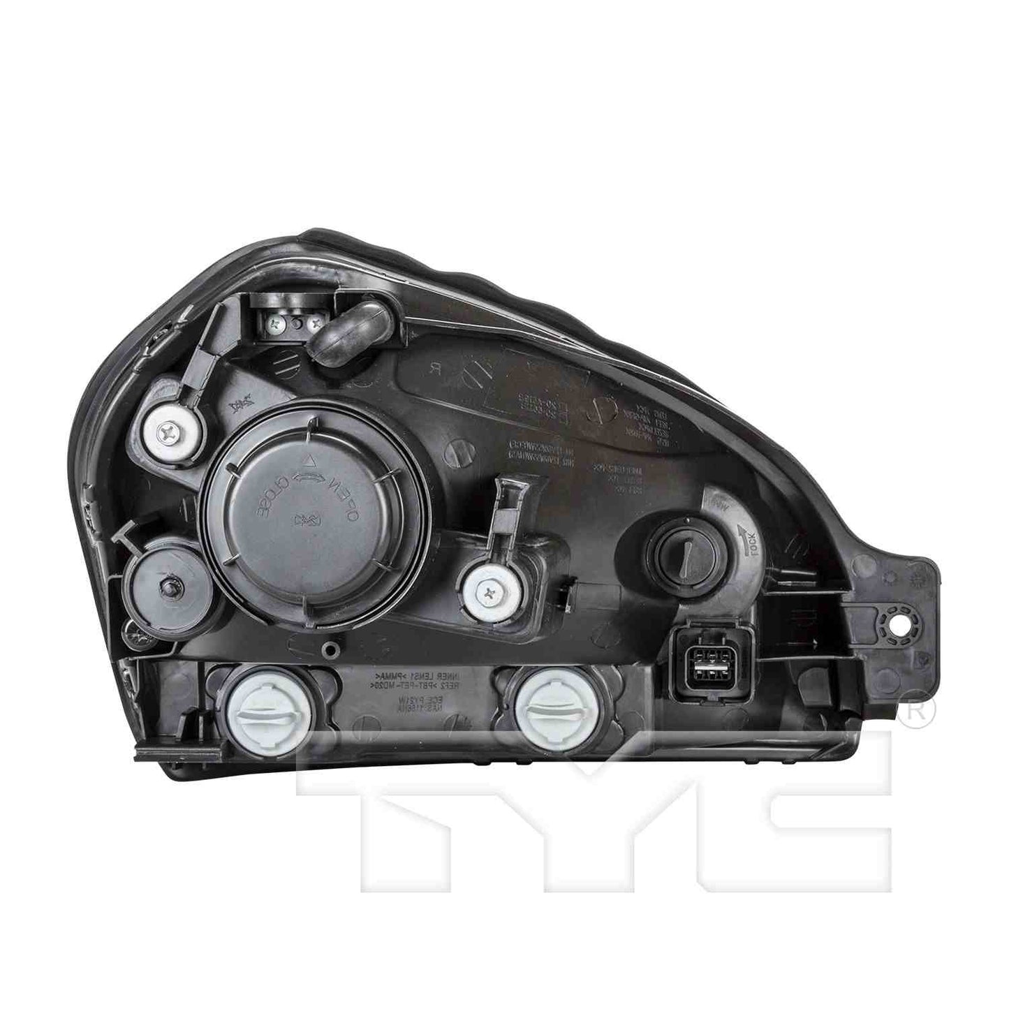 TYC Headlight Assembly 20-6612-00