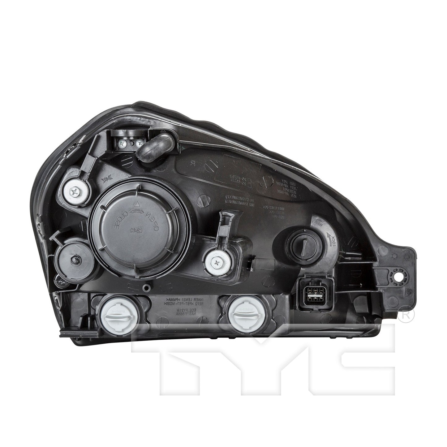 TYC Headlight Assembly 20-6612-00