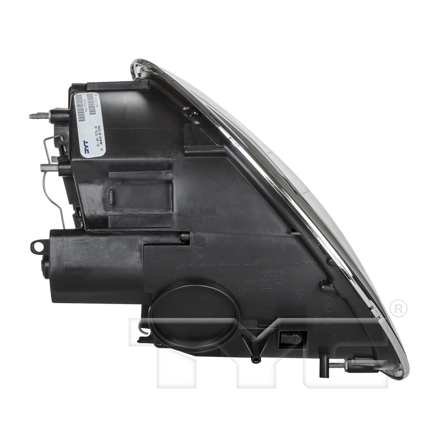 TYC Headlight Assembly 20-6738-00