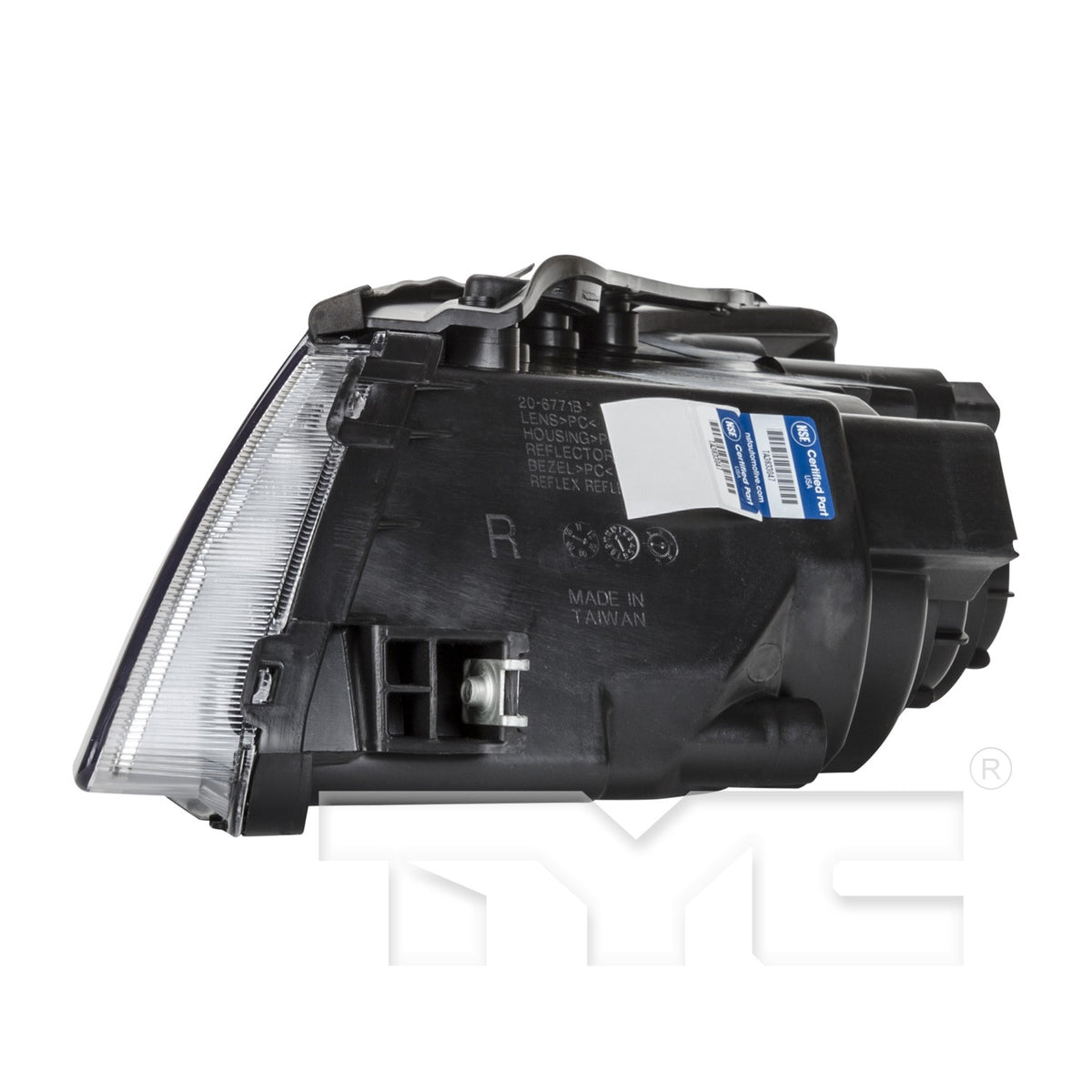 TYC Headlight Assembly 20-6772-00