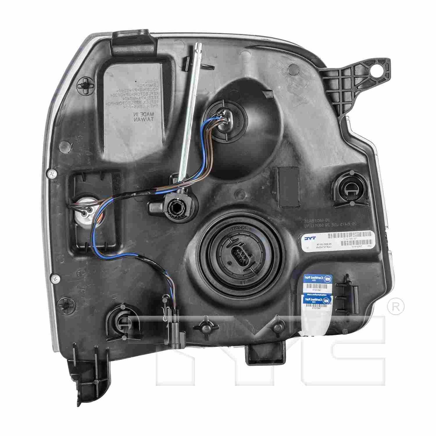 TYC Headlight Assembly 20-6802-00