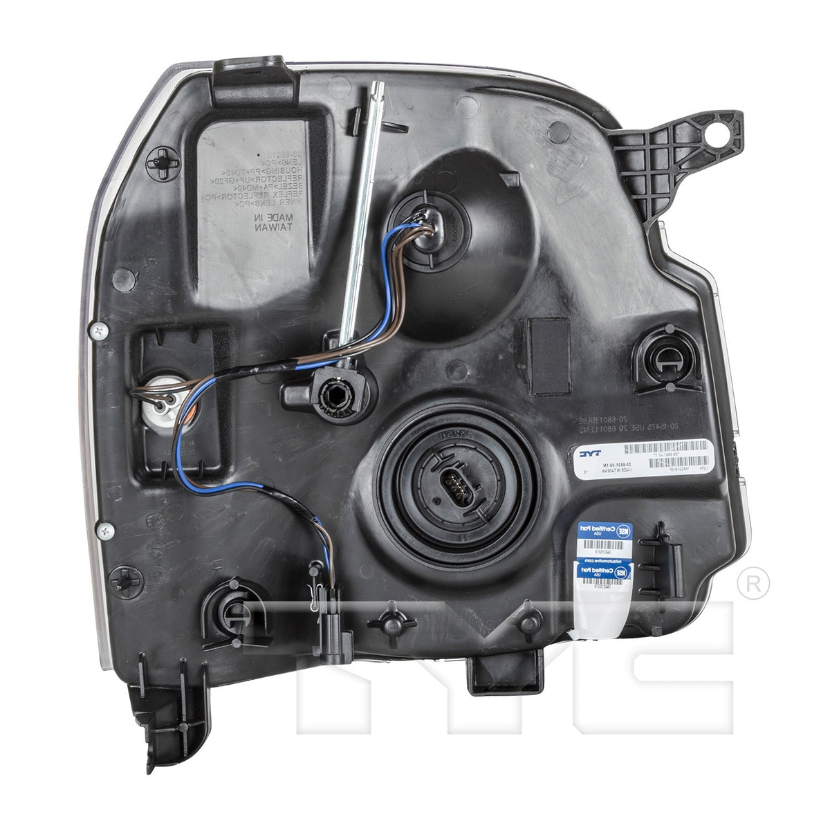 TYC Headlight Assembly 20-6802-00
