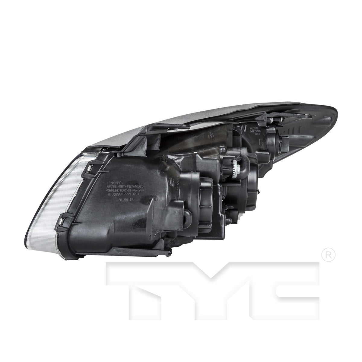 TYC Headlight Assembly 20-6811-00