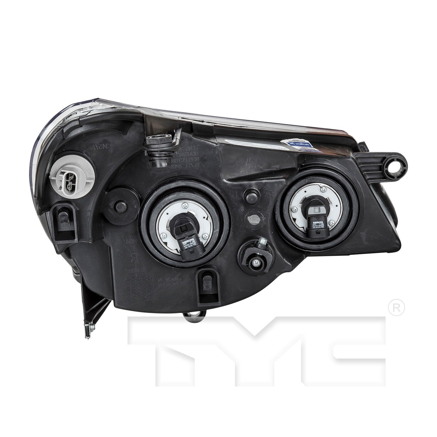 TYC Headlight Assembly 20-6840-00