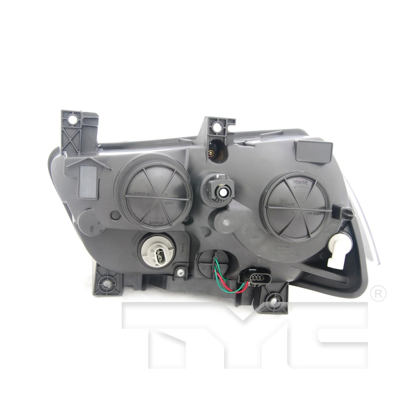 TYC Headlight Assembly 20-9199-00-9