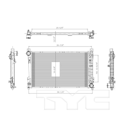 TYC Radiator 2337