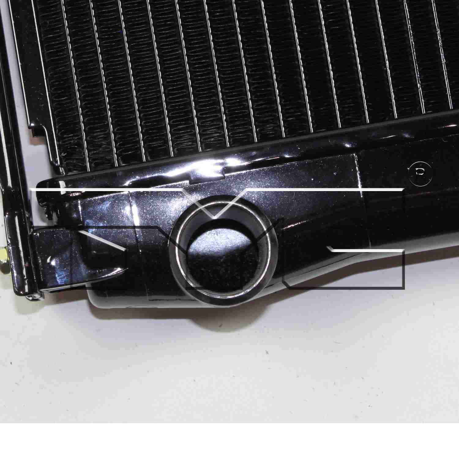 TYC TYC Radiator 2462