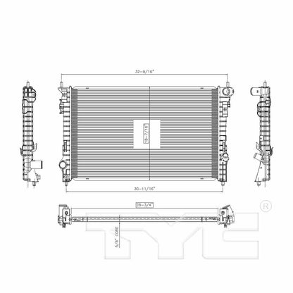 TYC Radiator 2936