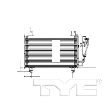 TYC A/C Condenser 30009