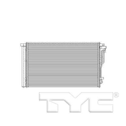 TYC A/C Condenser 30030