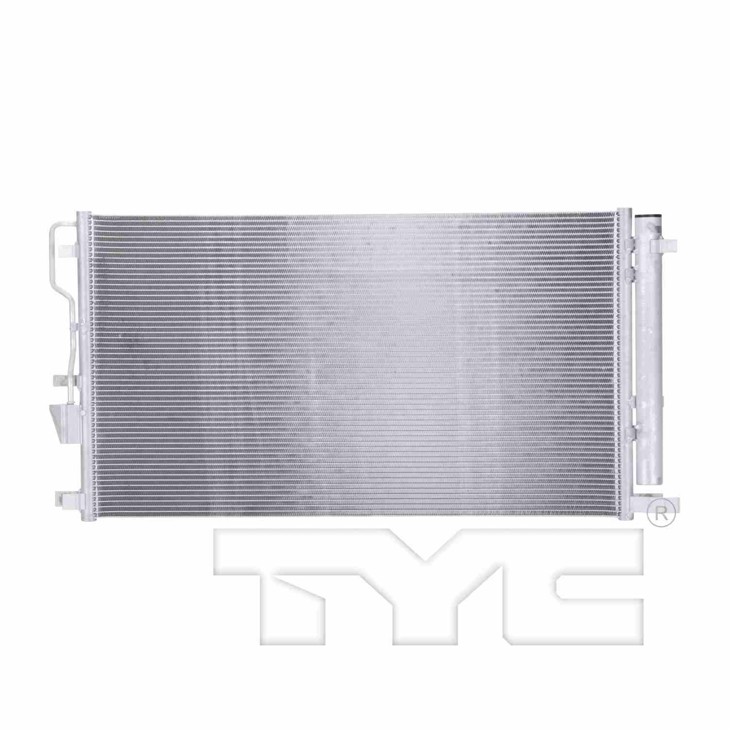TYC A/C Condenser  top view frsport 30054