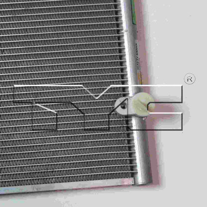TYC A/C Condenser 3869