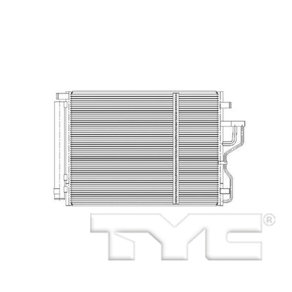 TYC A/C Condenser 3993