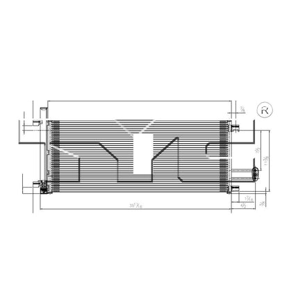 TYC A/C Condenser 4282