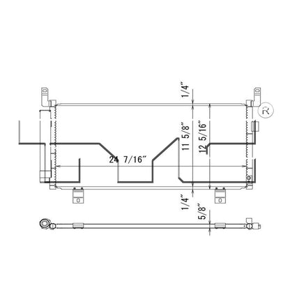 TYC A/C Condenser 4302