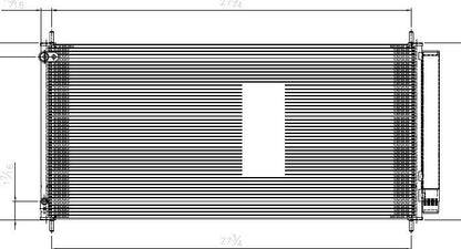 TYC A/C Condenser 4503
