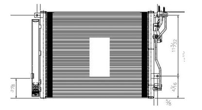 TYC A/C Condenser 4740