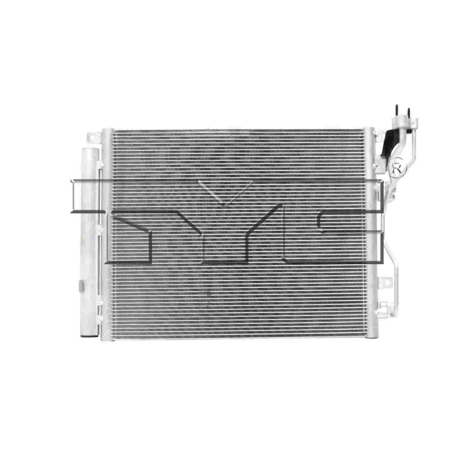 TYC A/C Condenser  top view frsport 4740