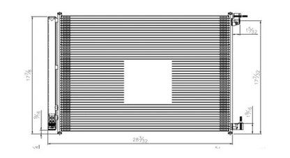 TYC A/C Condenser 4742
