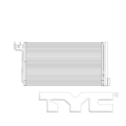 TYC A/C Condenser 4914