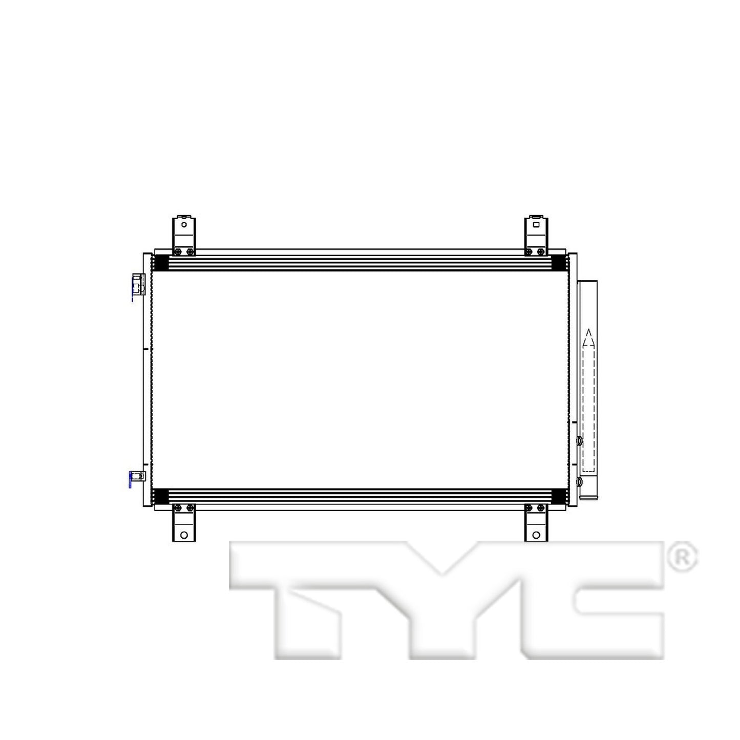 TYC A/C Condenser 4996