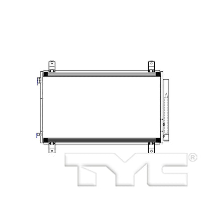 TYC A/C Condenser 4996