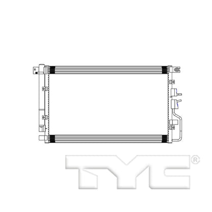 TYC A/C Condenser 4997