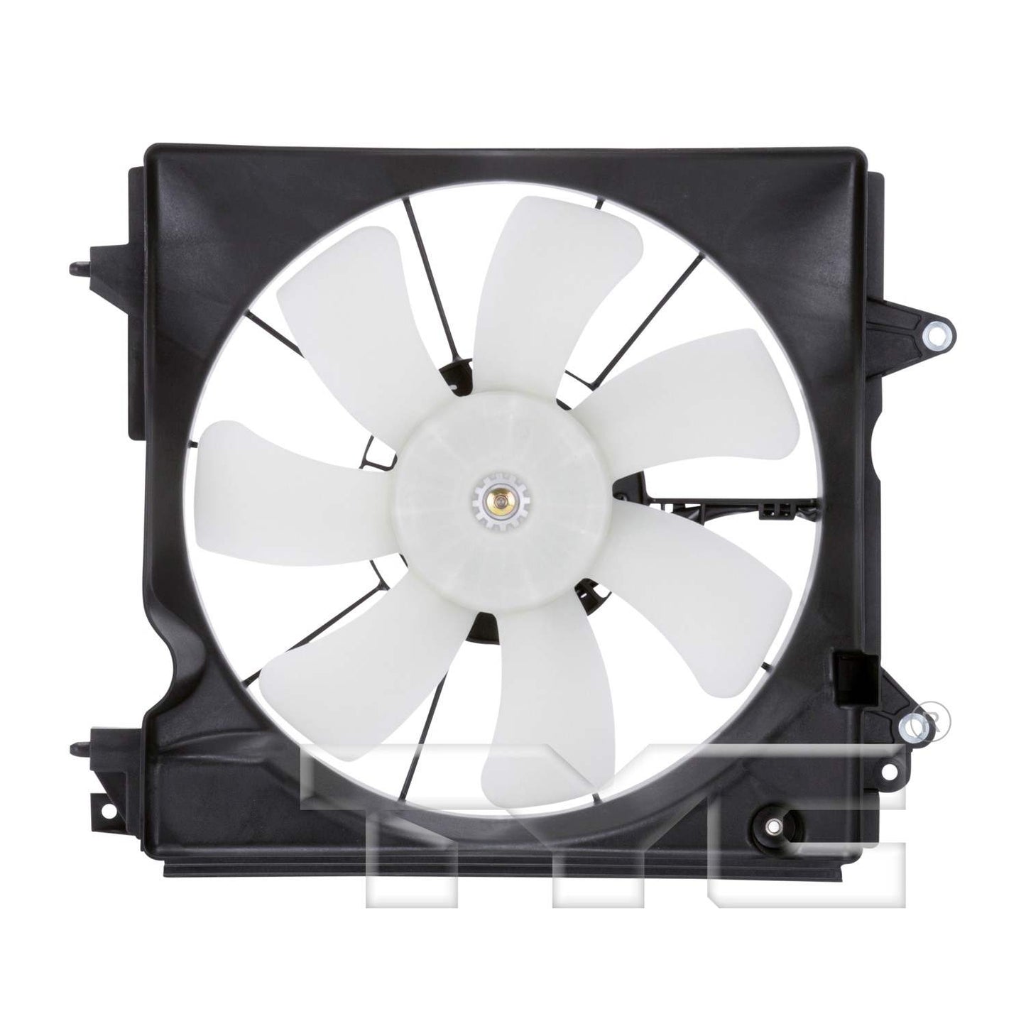 TYC Dual Radiator and Condenser Fan Assembly 601410