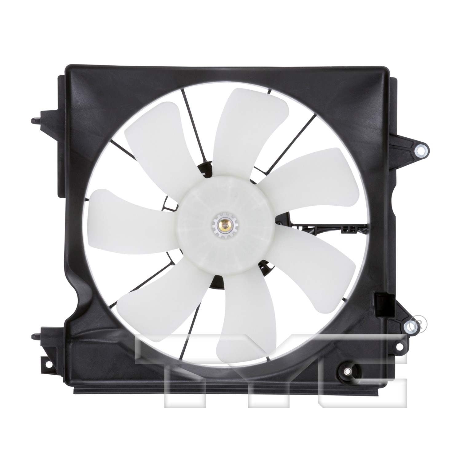 TYC Dual Radiator and Condenser Fan Assembly 601410