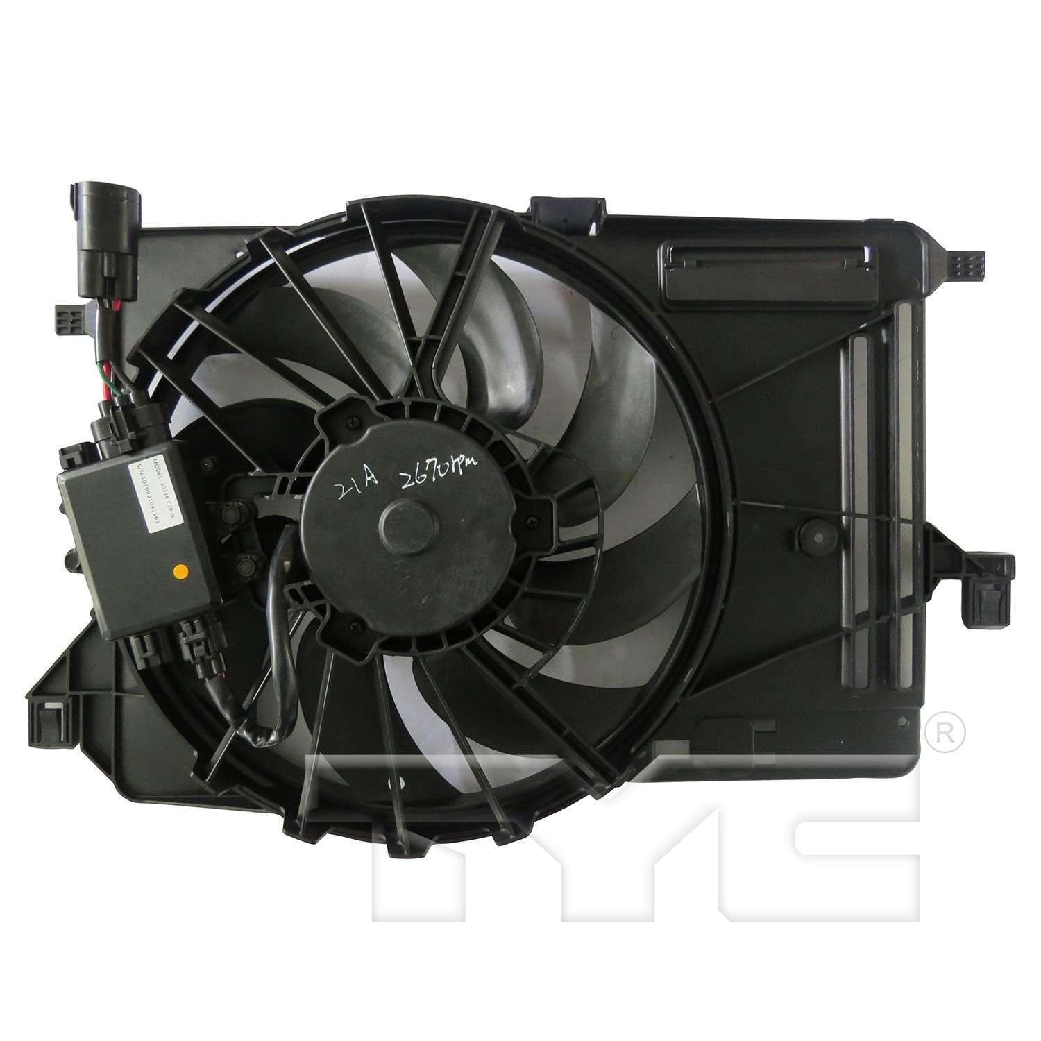TYC Engine Cooling Fan Assembly 601610