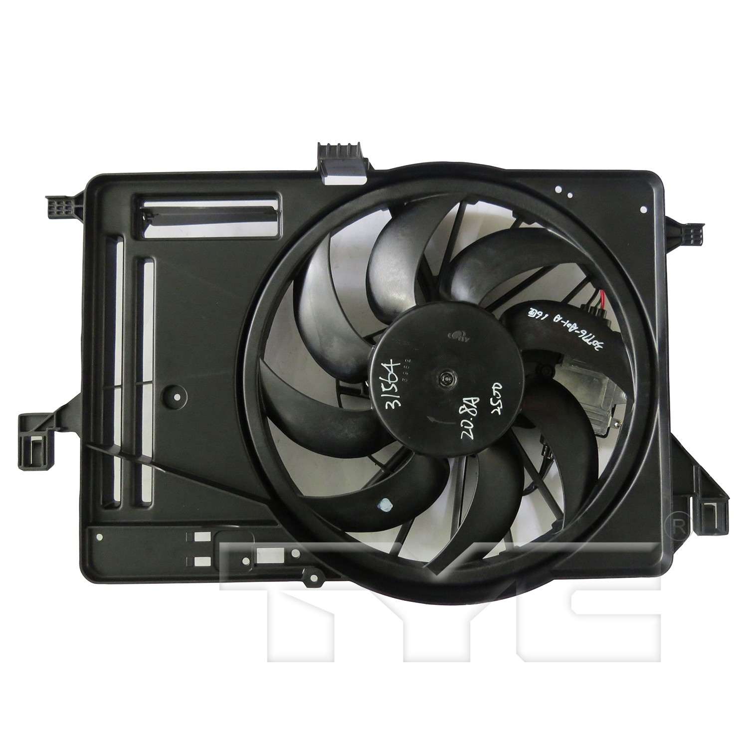 TYC Engine Cooling Fan Assembly 601610