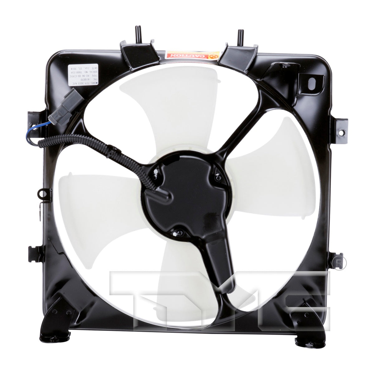 TYC A/C Condenser Fan Assembly 610070