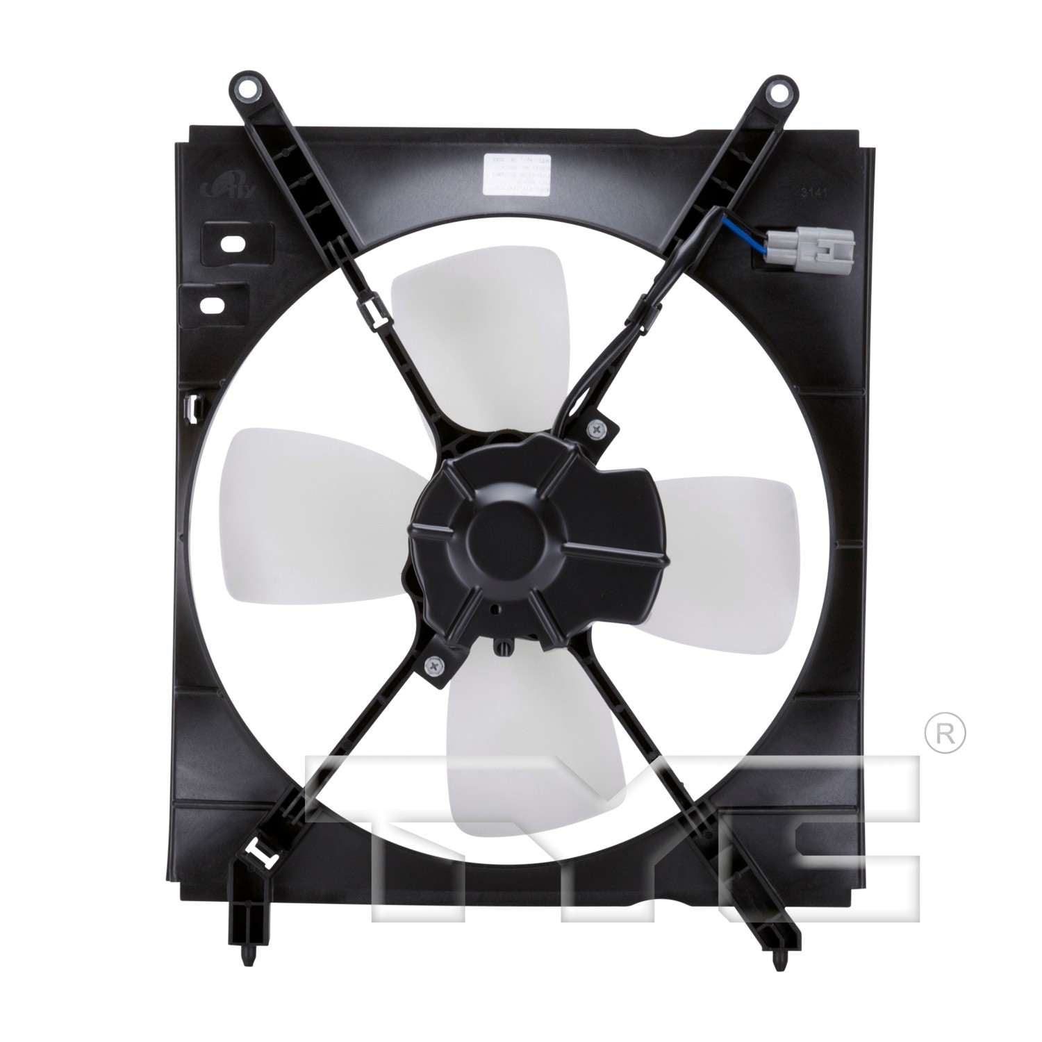 TYC A/C Condenser Fan Assembly 610100