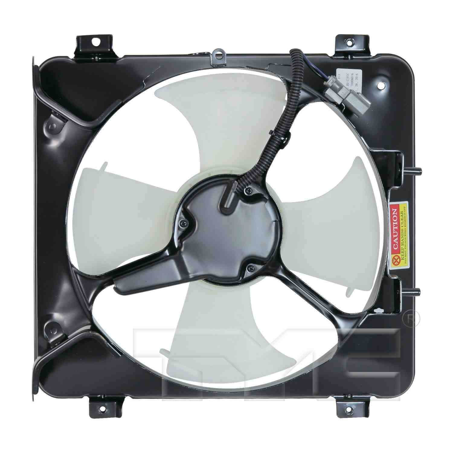 TYC A/C Condenser Fan Assembly 610280